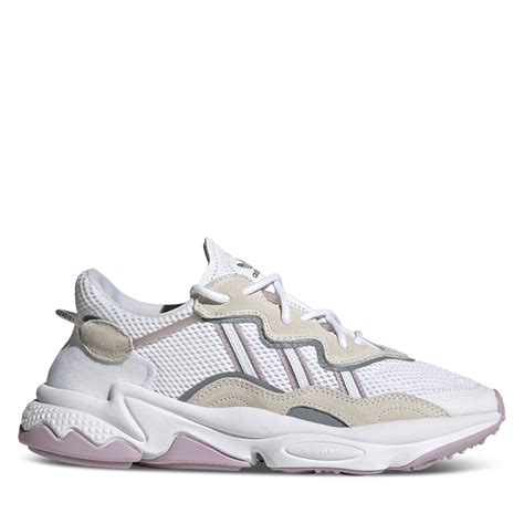 white ozweego sneakers